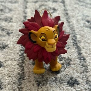 Vintage Disney Simba Christmas Ornament